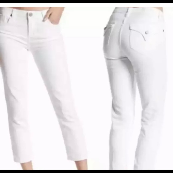 Kut from the Kloth Denim - KUT from the Kloth NWT Bardot skinny Boyfriend White size 14